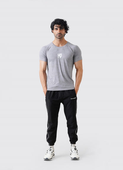 Statement Muscle Tshirt - Steel Grey