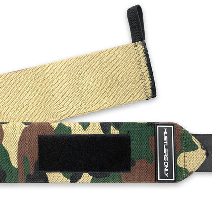 Wrist Wraps - Green Camo
