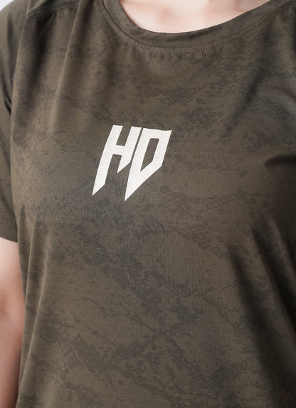 Statement Tshirt - Olive