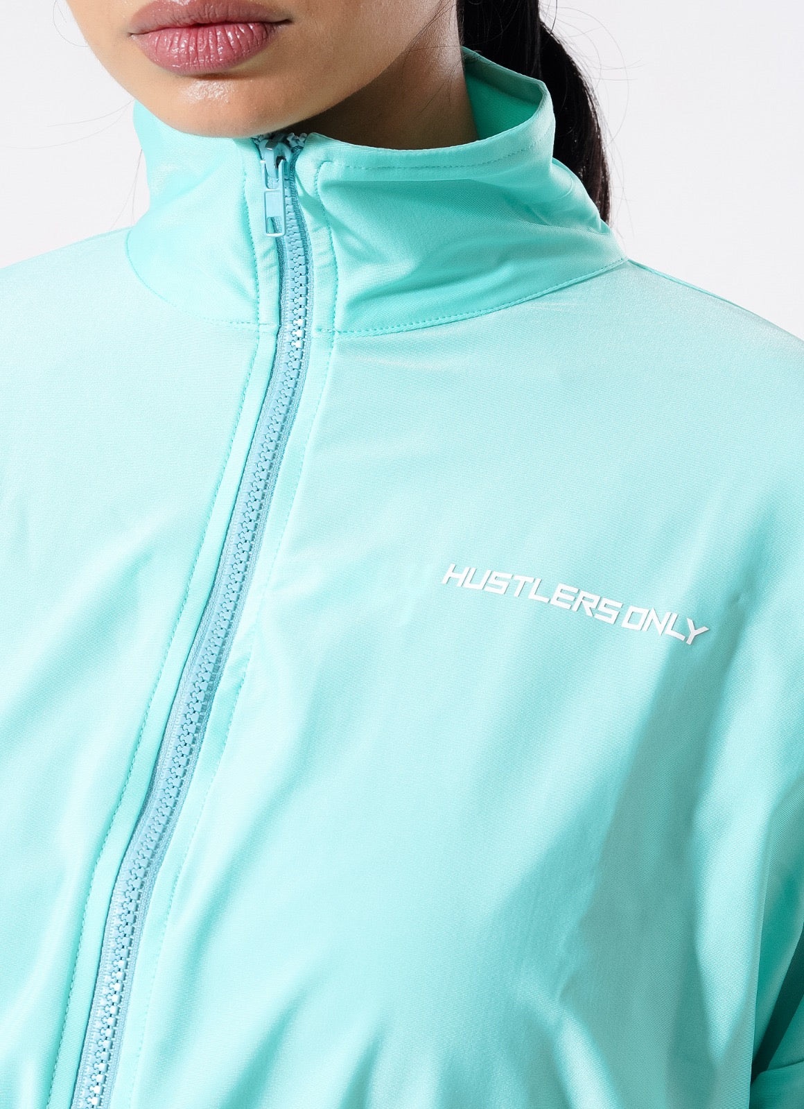 Pursue Zipper Top - Sea Green