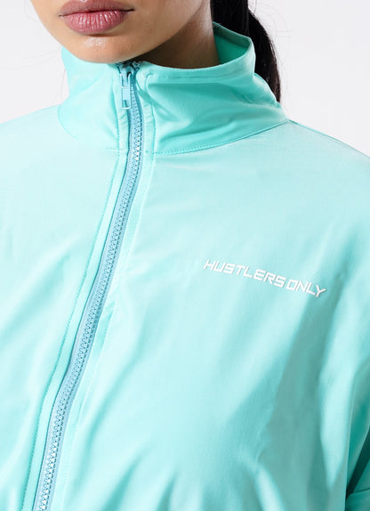 Pursue Zipper Top - Sea Green