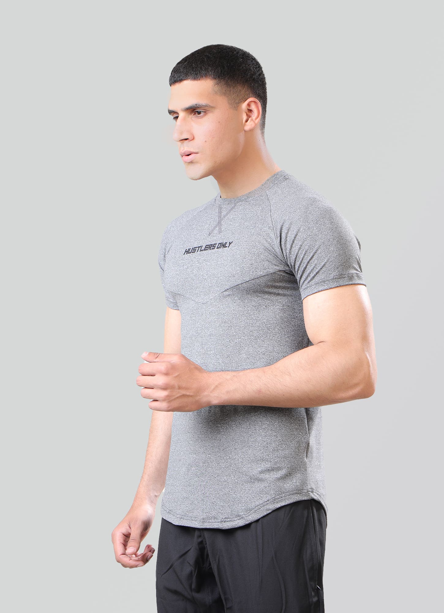 Ace Dryflex Gray T-shirt For Men | HustlersOnlyUK