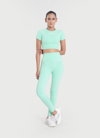 Arctic green Activate Seamless Leggings For Women | HustlersOnlyUK