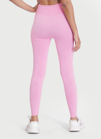 Baby Pink Activate Seamless Leggings For Gym | HustlersOnlyUK