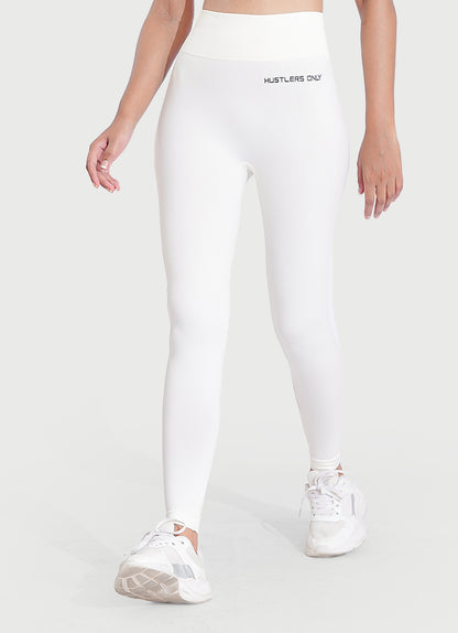 Activate Seamless Leggings White For Women | HustlersOnlyUK
