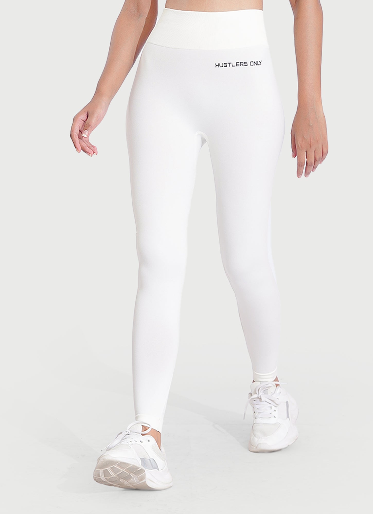 Activate Seamless Leggings White For Women | HustlersOnlyUK