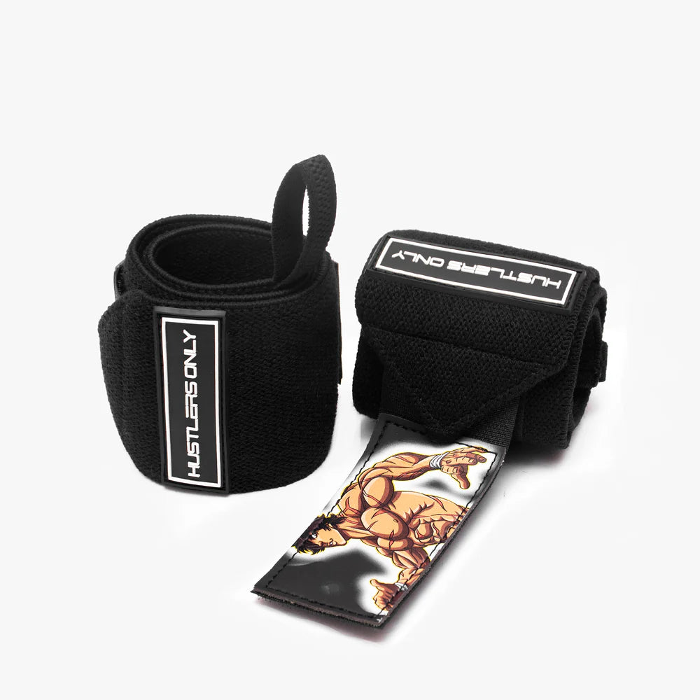 Baki Hanma Anime Wrist Wraps For Workout  | HustlersOnlyUK