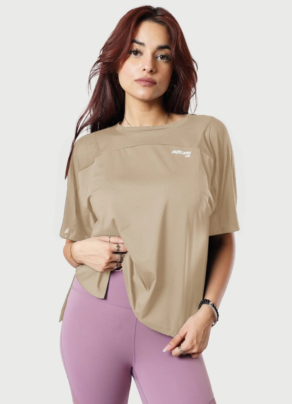 Breeze T-Shirt With Mesh For Women | HustlersOnlyUK