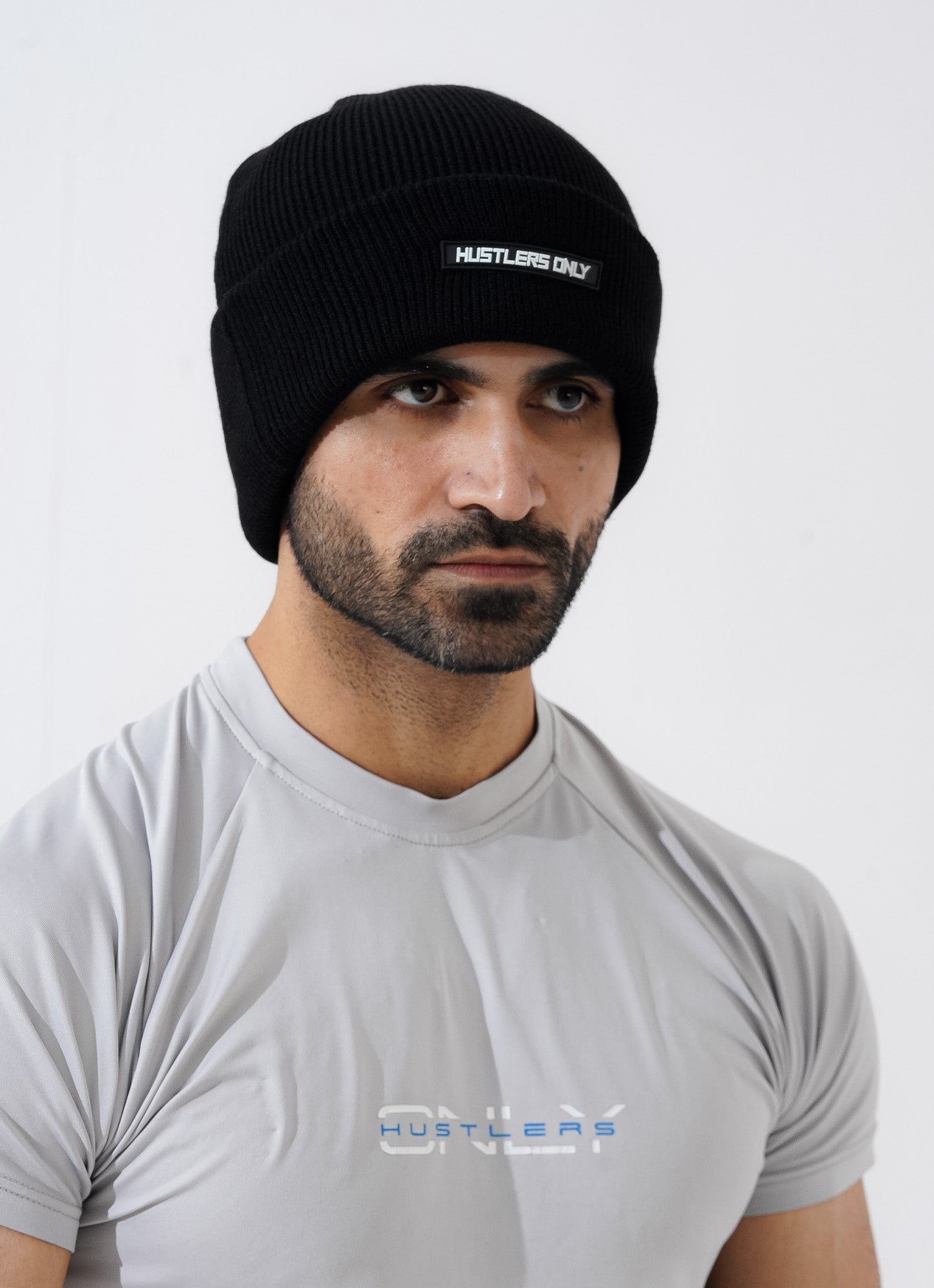 Knitted Beanie - Black