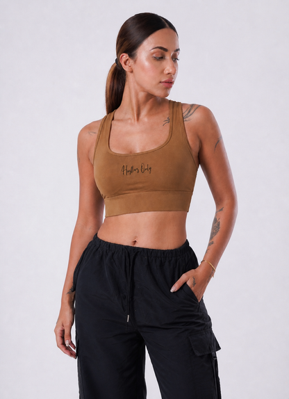 Swift Sports Bra - Brown