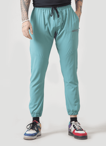 Sea Green Comfort Joggers for Men | HustlersOnlyUK