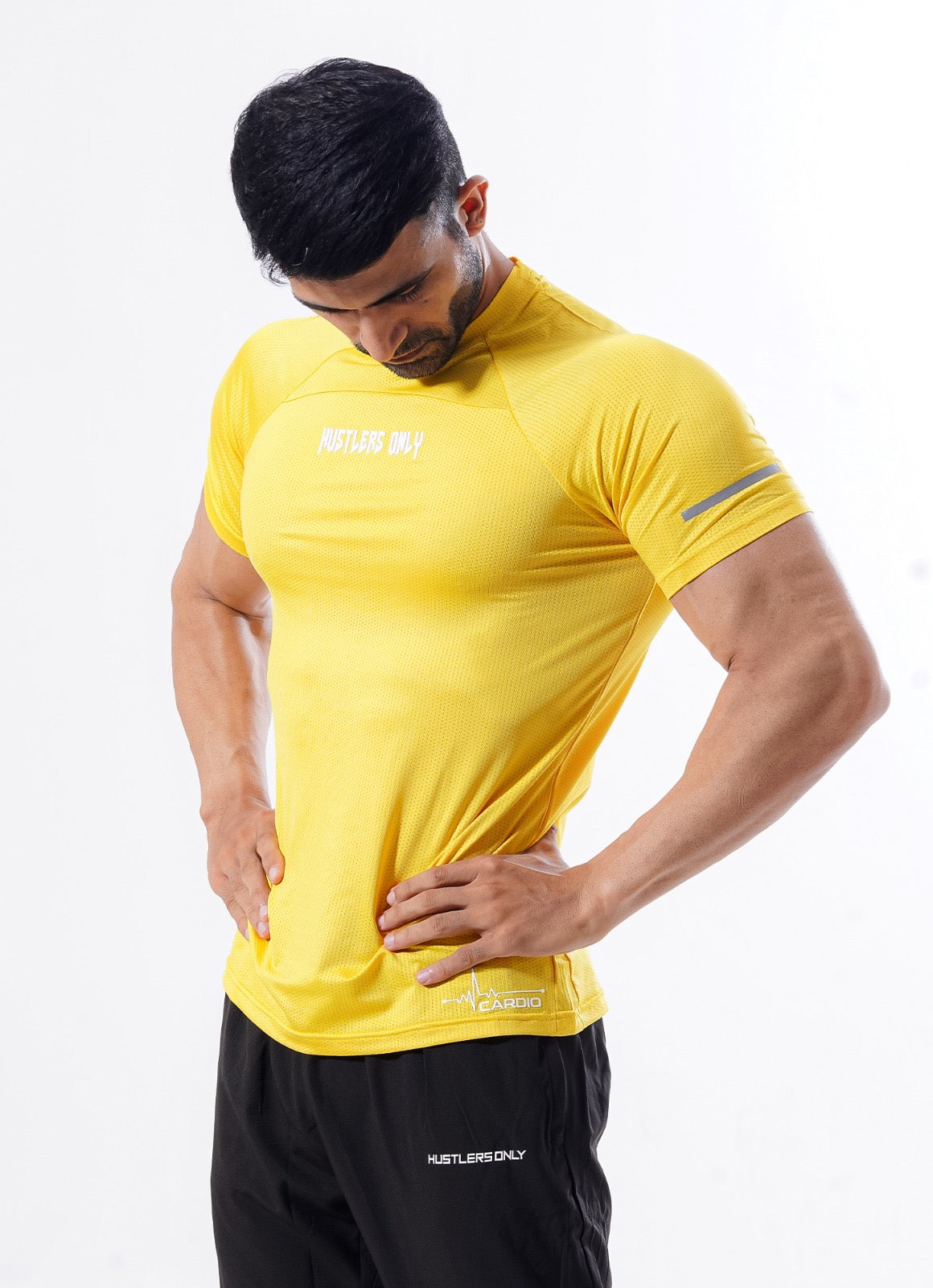 Crest Cardio Tshirt - Mustard