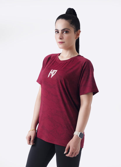 Statement Tshirt - Maroon