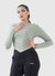 Green Diamond Crop Shirt For Women | HustlersOnlyUK