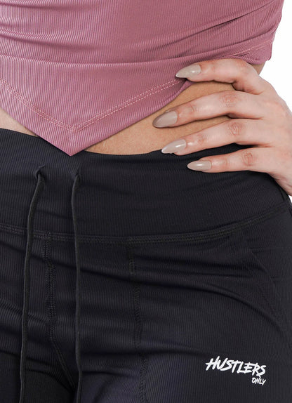 Pink Diamond Crop Shirt For Workout | HustlersOnlyUK