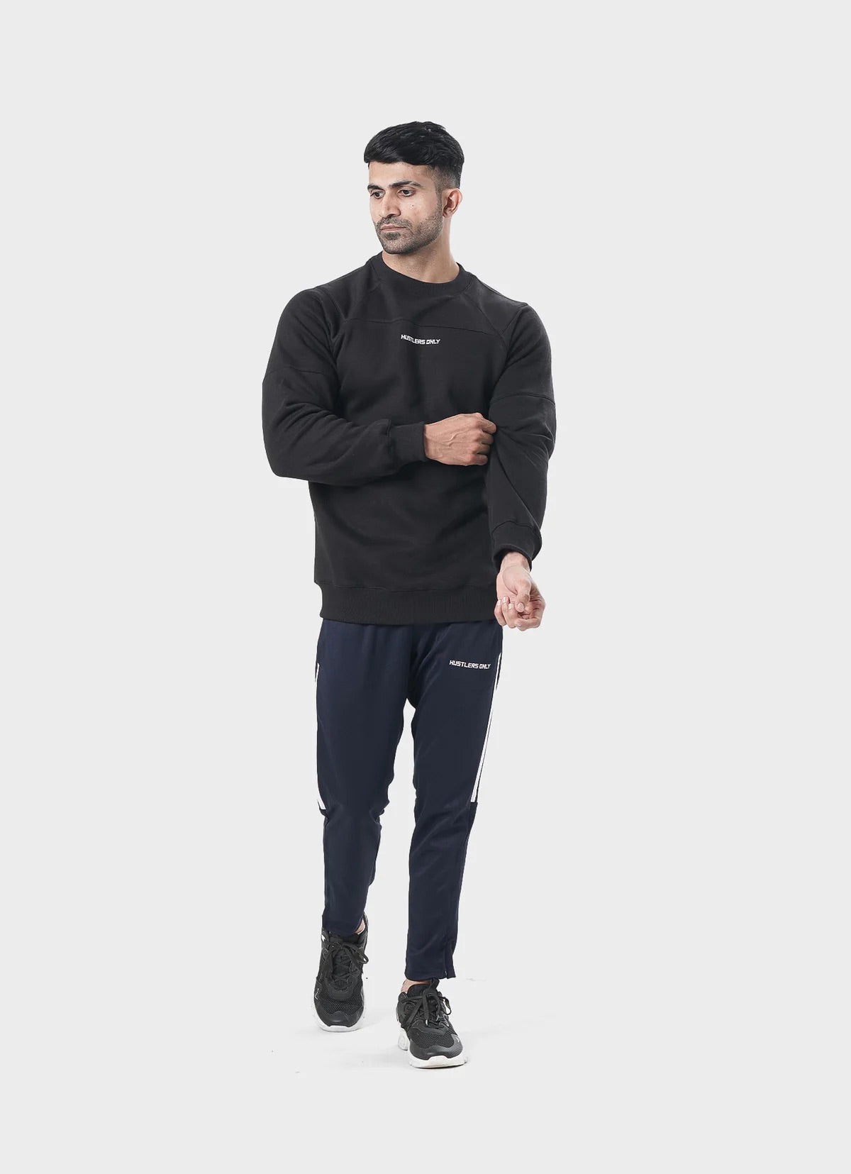 Mens Jumper Black | HustlersOnlyUK