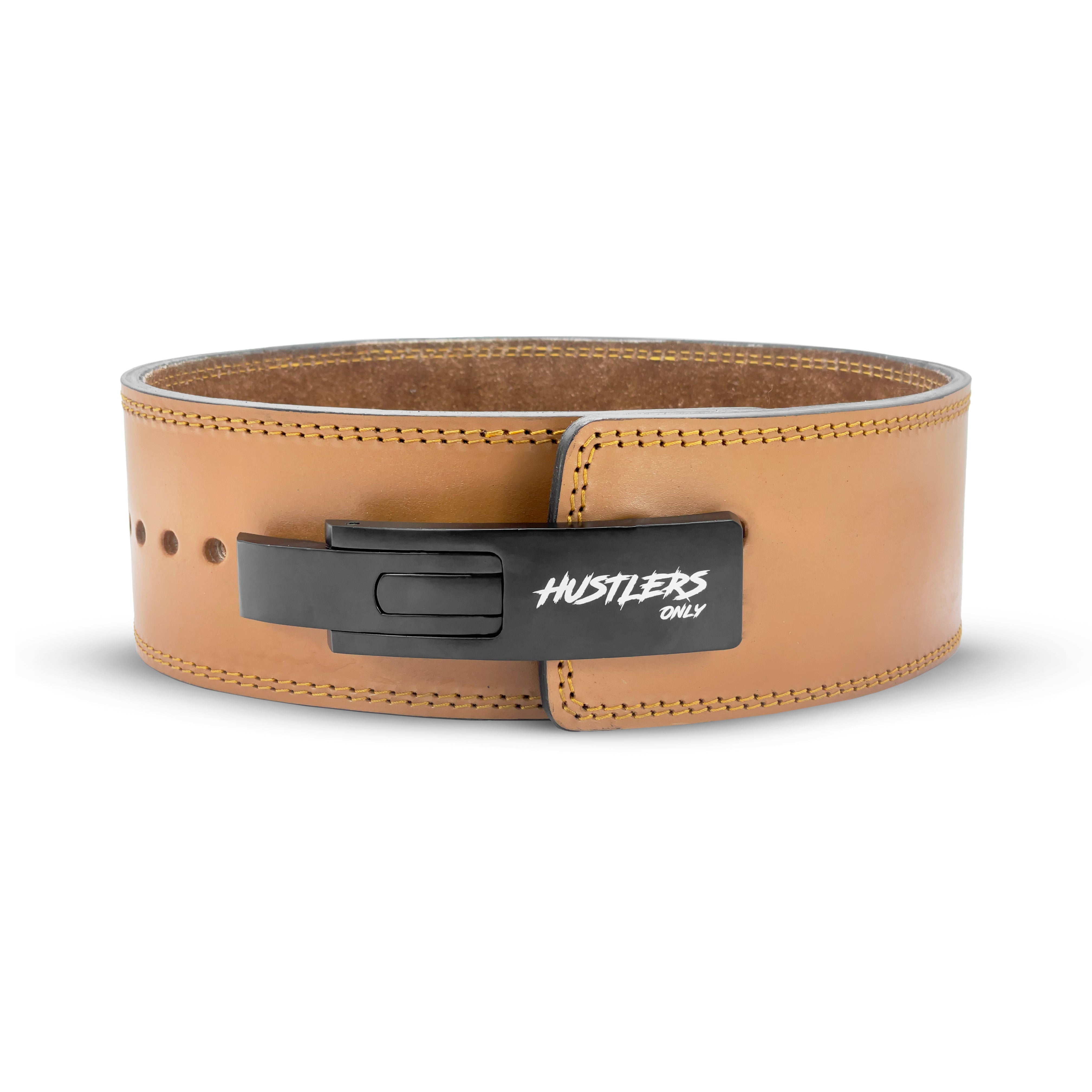 10mm Premium Weightlifting Lever Belt - Brown