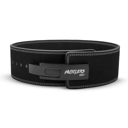 10mm Pro Suede Weightlifting Lever Belt - Black