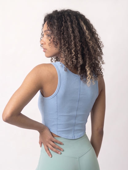 Bling Top -  Blue