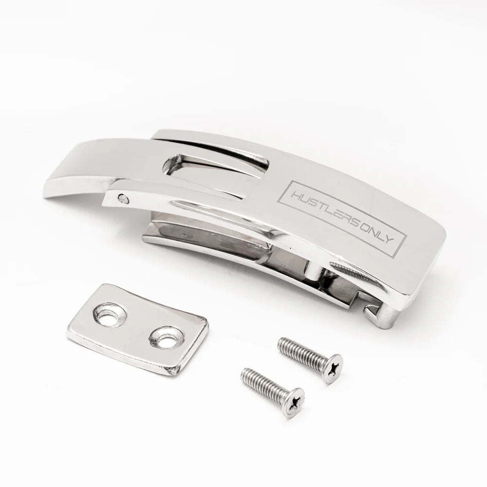 Lever Buckle - Chrome