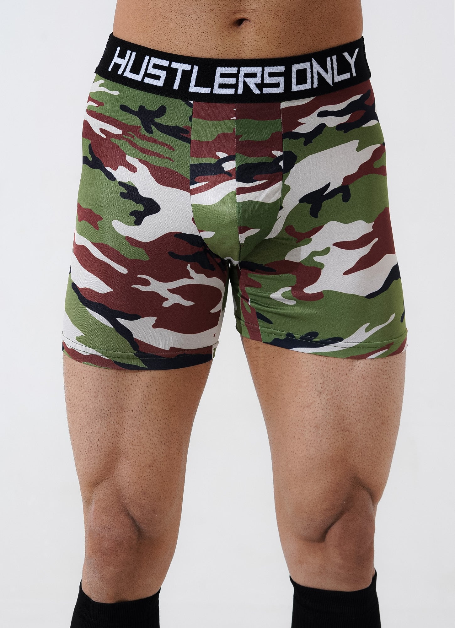 Camo Soft Boxer Briefs for Men