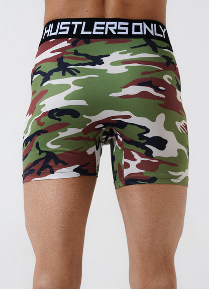 Camo Soft Boxer Briefs for Men