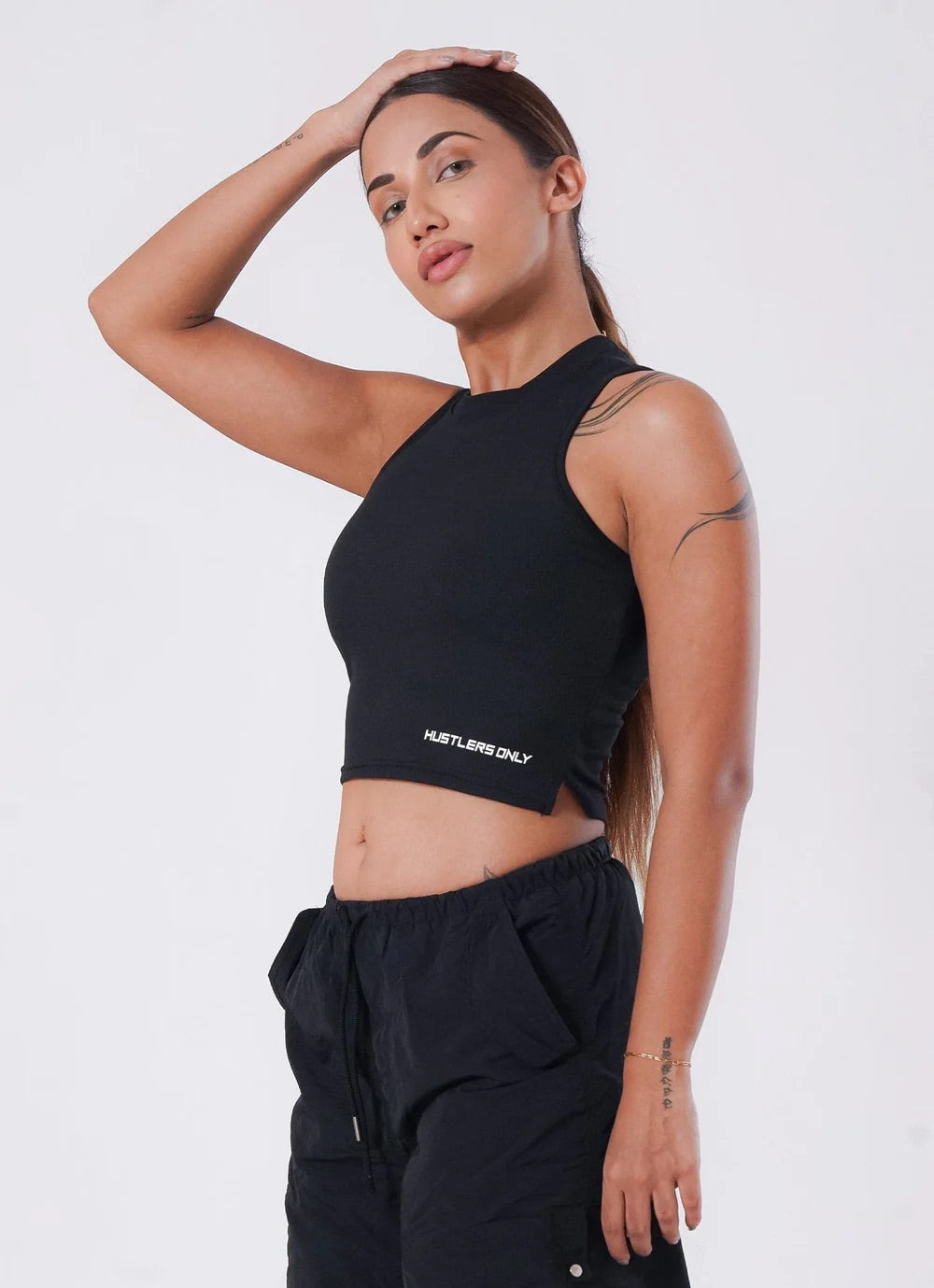 IVY Ribbed Tank T-Shirt For Women | HustlersOnlyUK