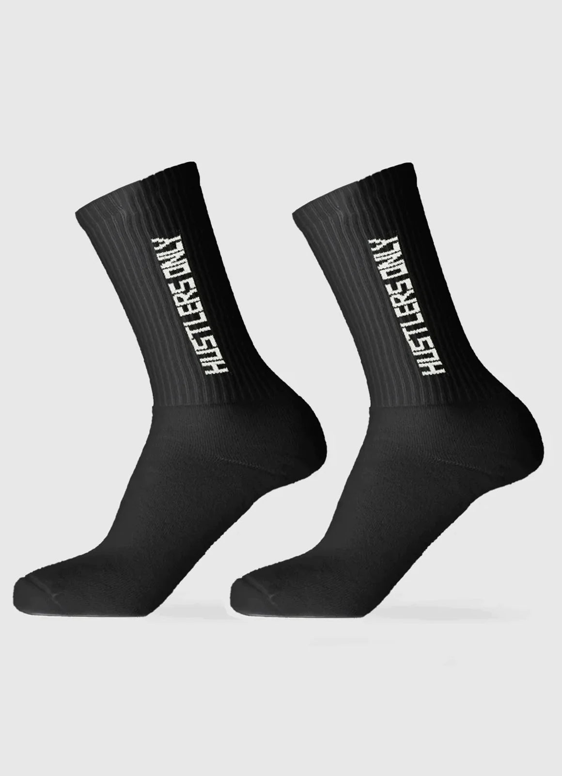 Black Training Socks for Mens | Hustlers Only UK