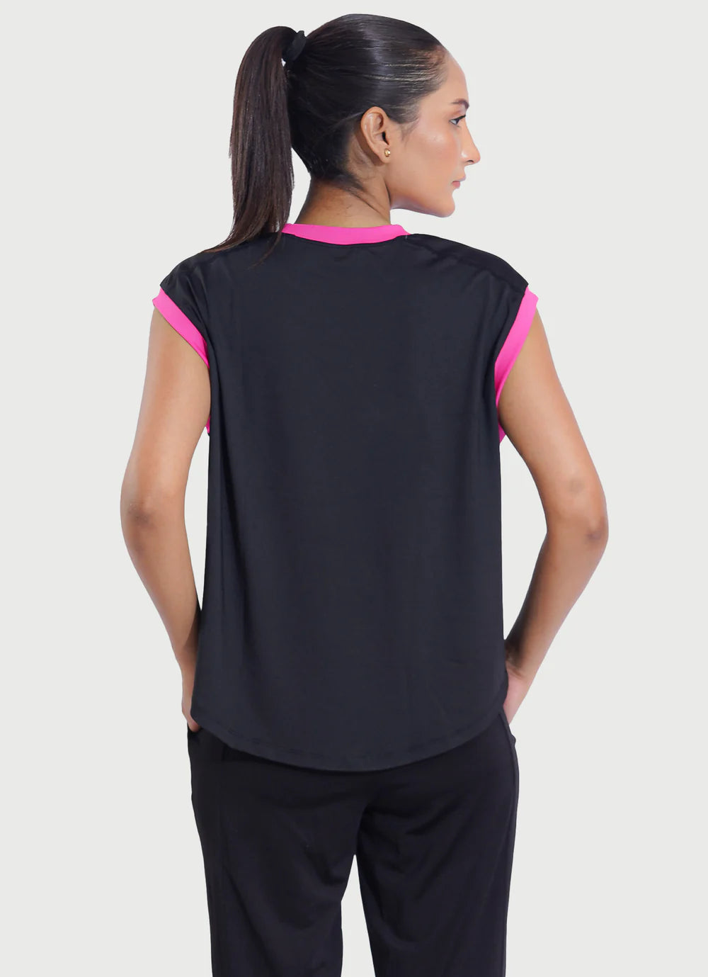 Black Minimal Tank For Gym | HustlersOnlyUK