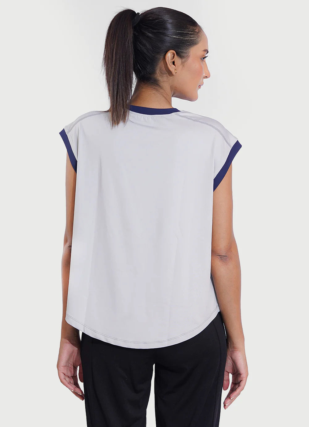 Grey Minimal Tank For Gym | HustlersOnlyUK