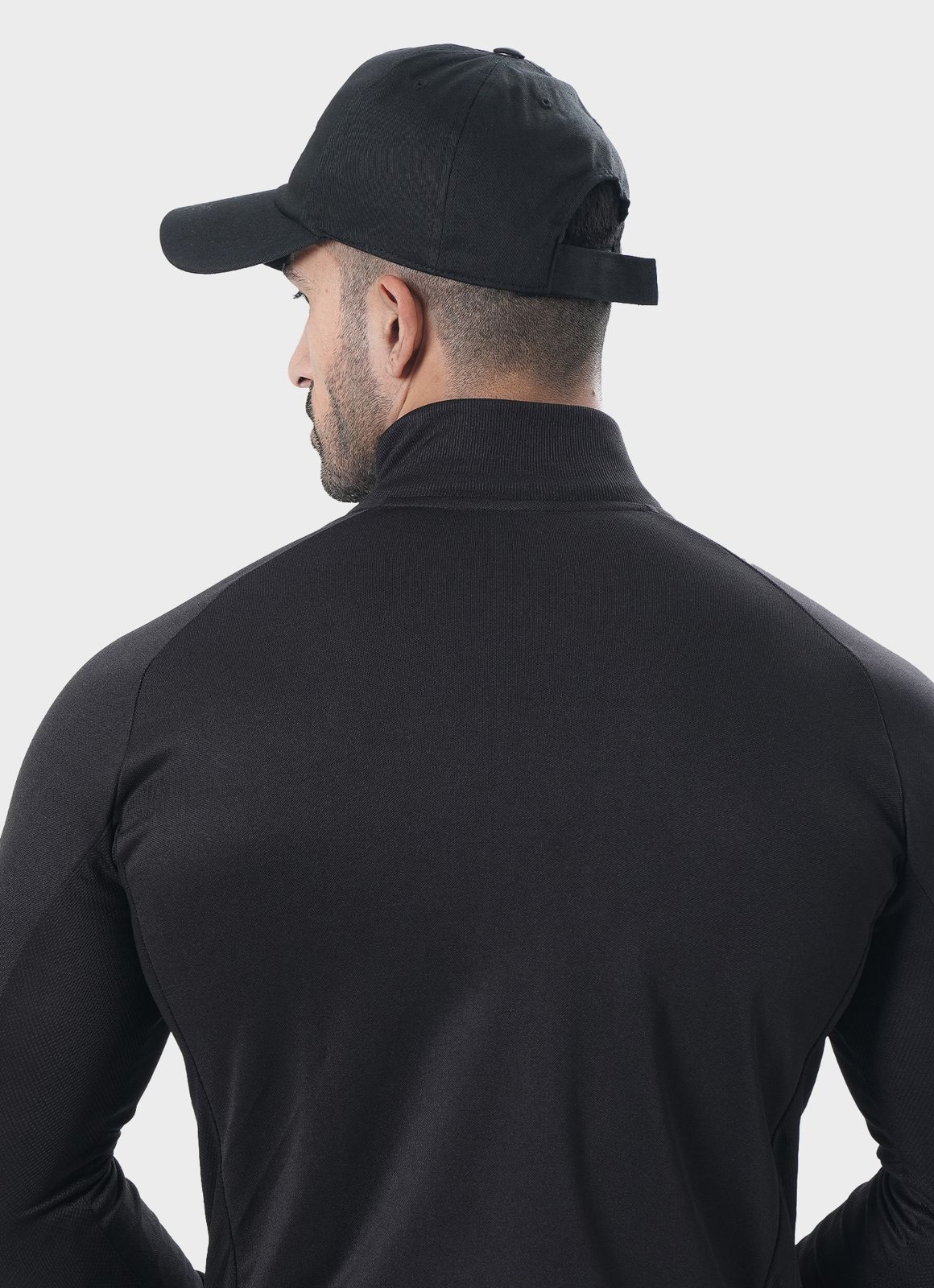 Black Muscle Fit Tracksuit For Workout | HustlersOnlyUK