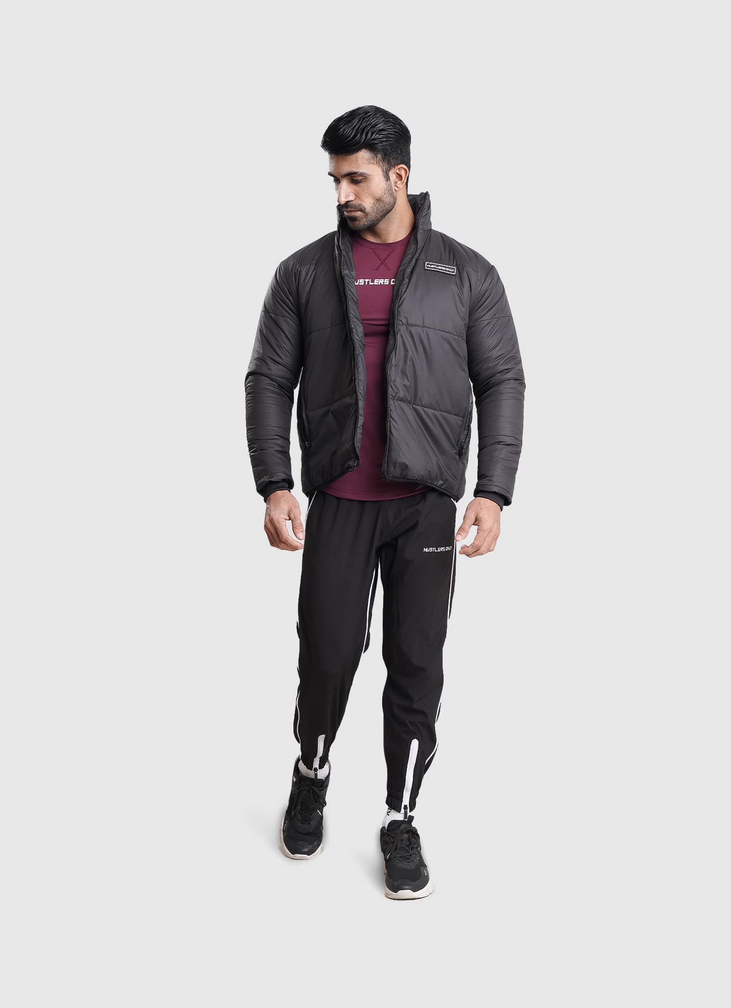 Mens Neo Heavy Puffer Jacket | HustlersOnlyUK