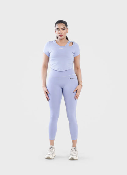 Blue Onyx Crop TShirt For Women | HustlersOnlyUK