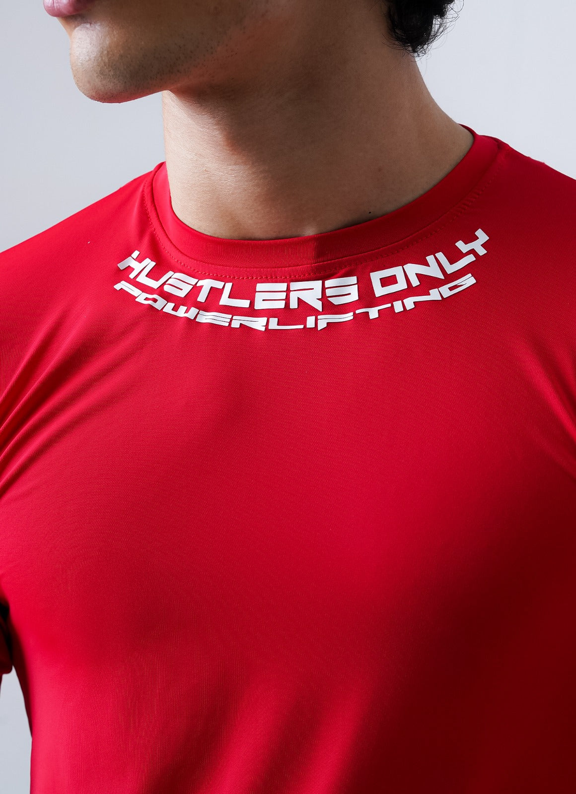 Powerlifting Full Sleeves Shirt - Red