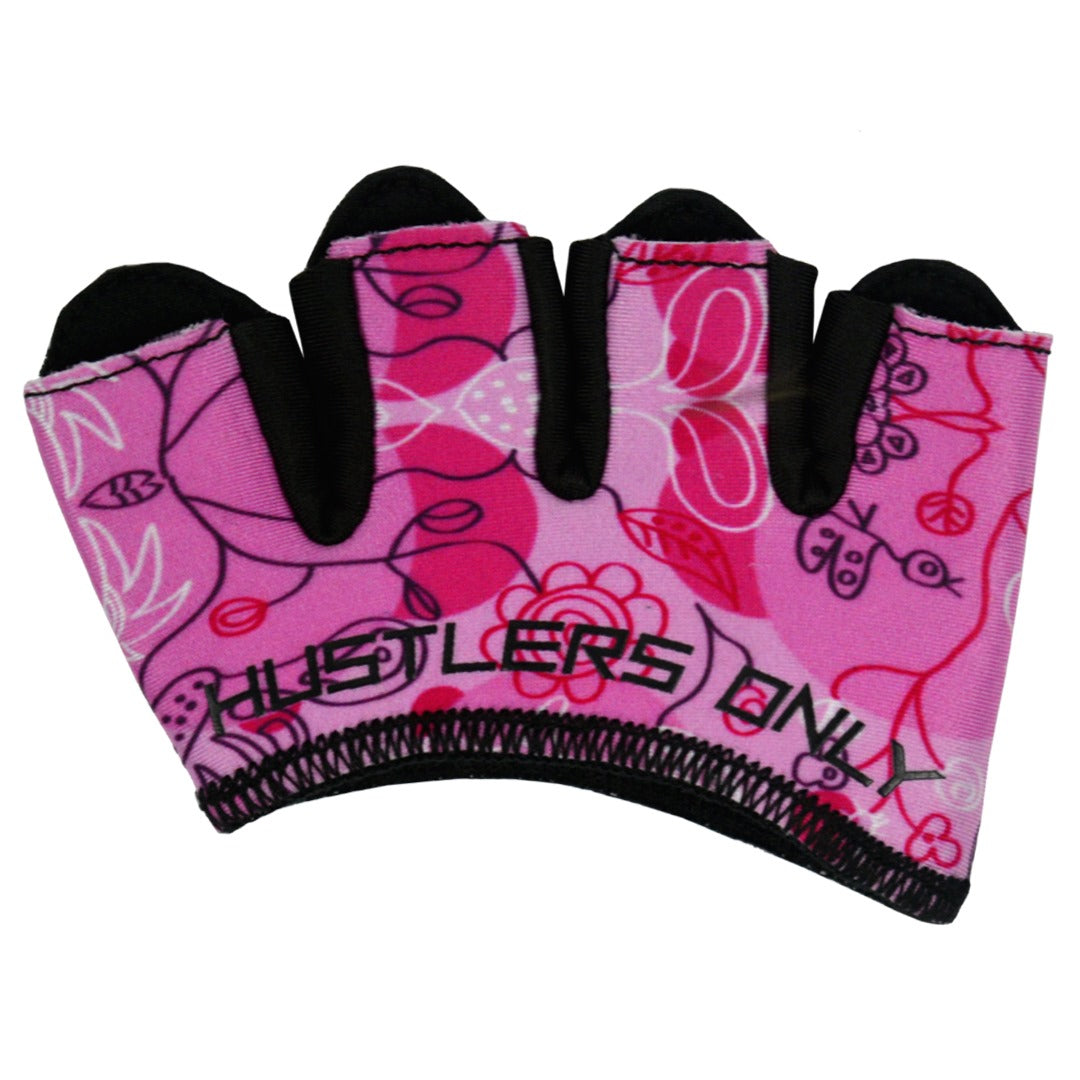 Pink Palm Protection Gloves For Gym | HustlersOnlyUK 