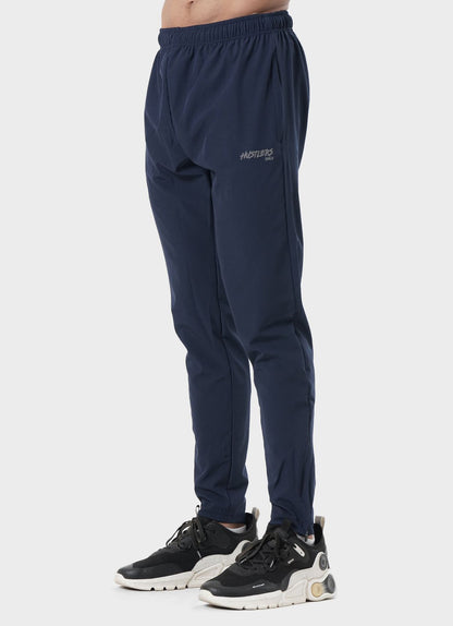 Mens Quick Dry Navy Joggers | HustlersOnlyUK