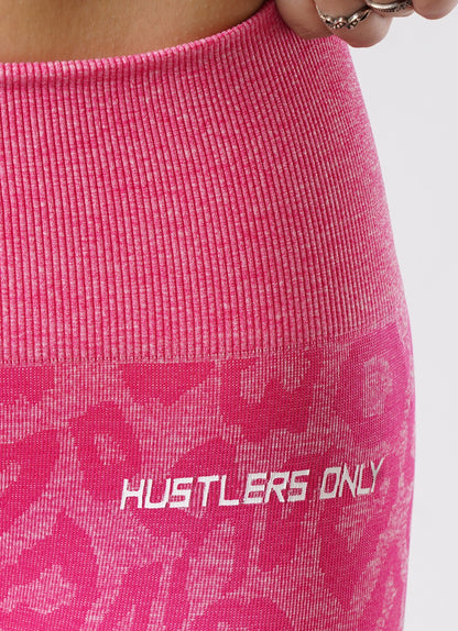 Safari Seamless Pink Leggings For Women | HustlersOnlyUK