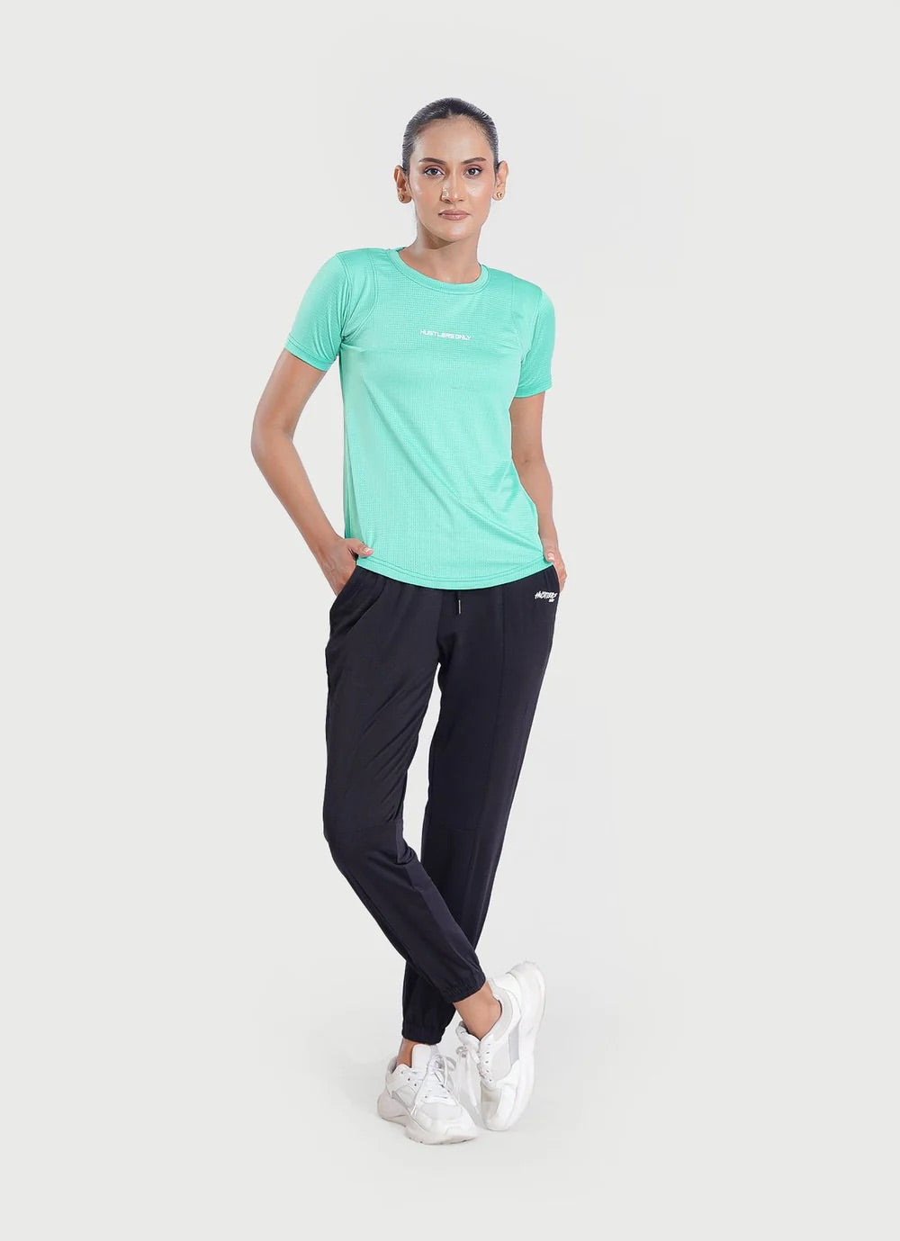 Sash Essential Mint T-Shirt For Gym | HustlersOnlyUK