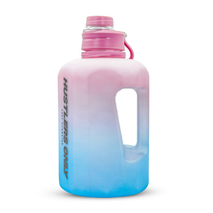 OG 2.2 Liter Water Bottle with Straw - Pink/Blue