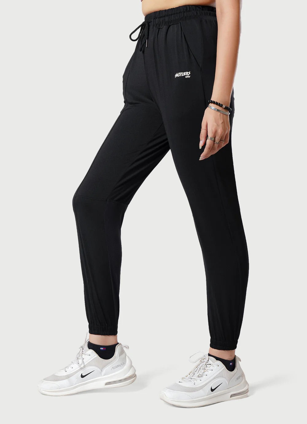 Black Stealth Joggers For Gym | HustlersOnlyUK