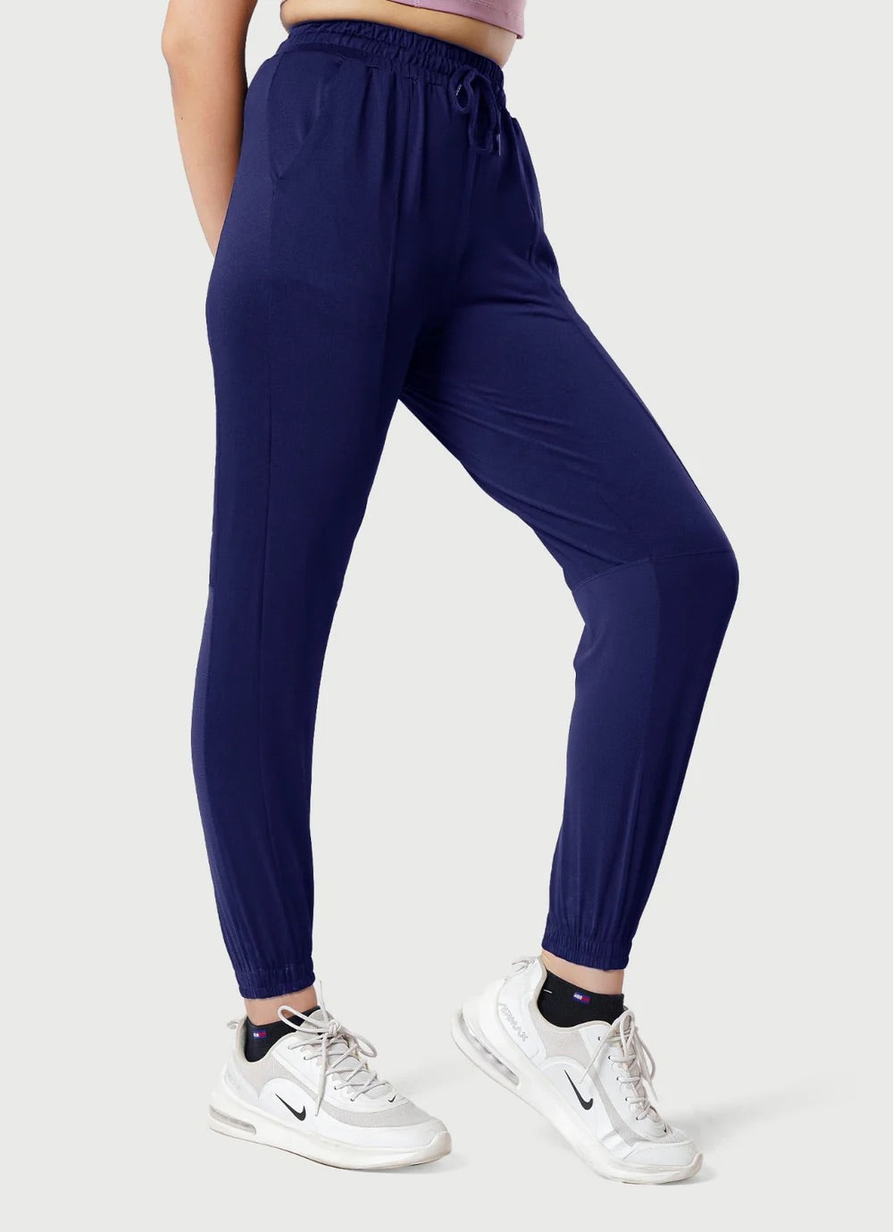 Navy Stealth Joggers For Gym | HustlersOnlyUK