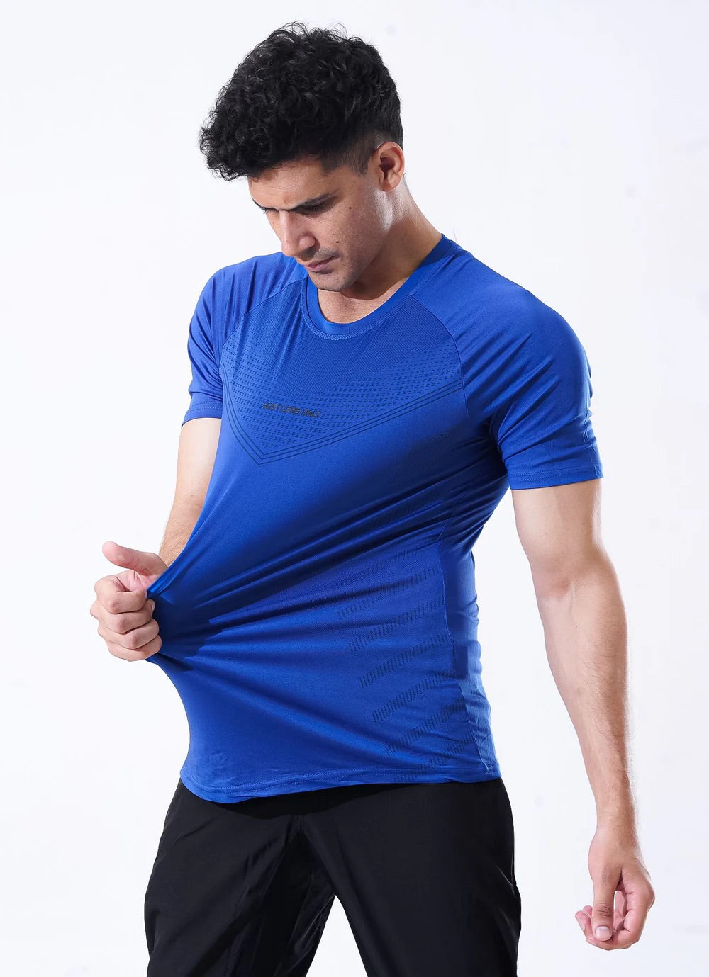 Superhero Compression Navy T-shirt For Men | HustlersOnlyUK