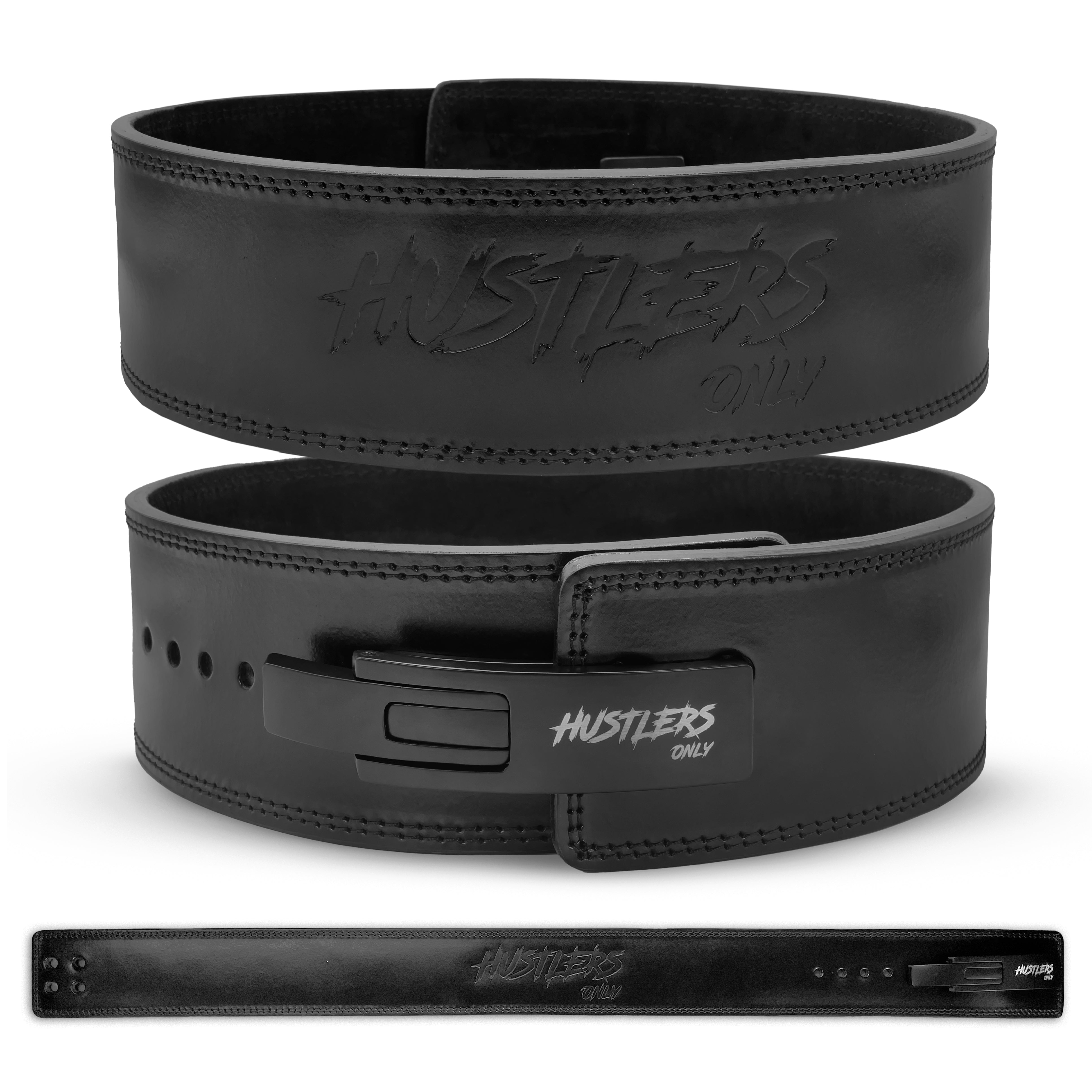 10mm Premium Weightlifting lever Belt-Black