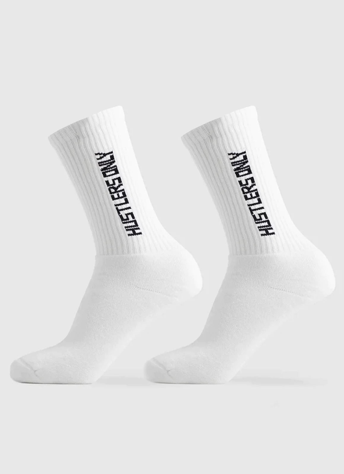 White Training Socks for Mens | HustlersOnlyUK