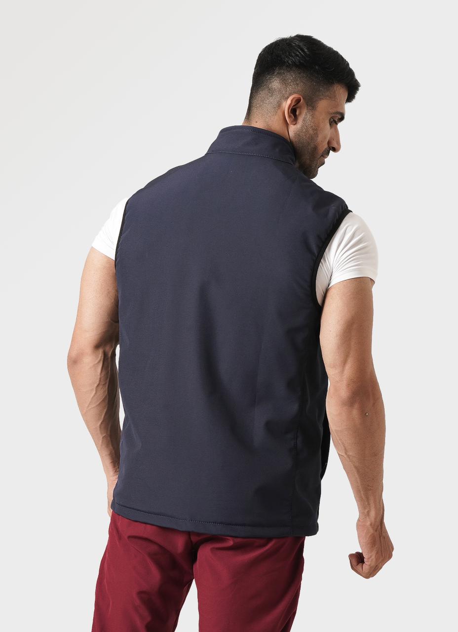Utility Combat Vest Navy For Mens | HustlersOnlyUK