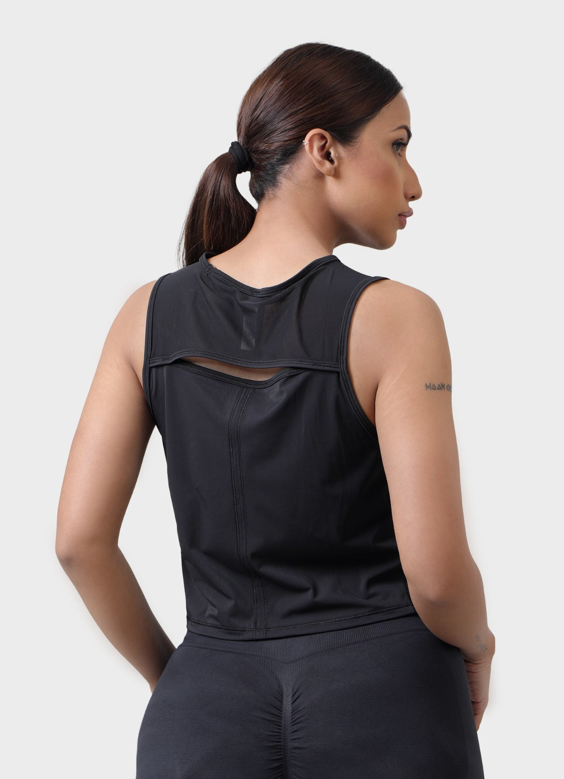 Black Velocity Tank TShirt | HustlersOnlyUK