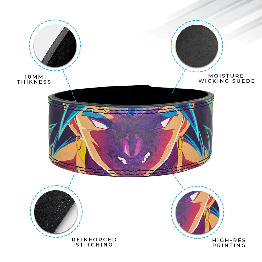 Brolly Anime Weight Lifting Lever Belt (Dragon Ball)