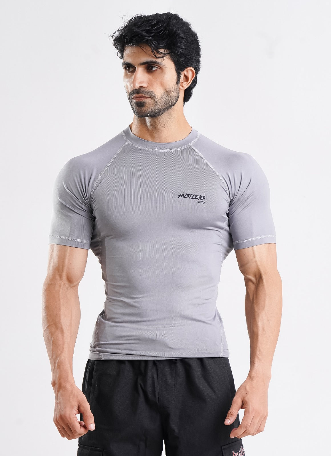 Core Compression T-Shirt-Grey