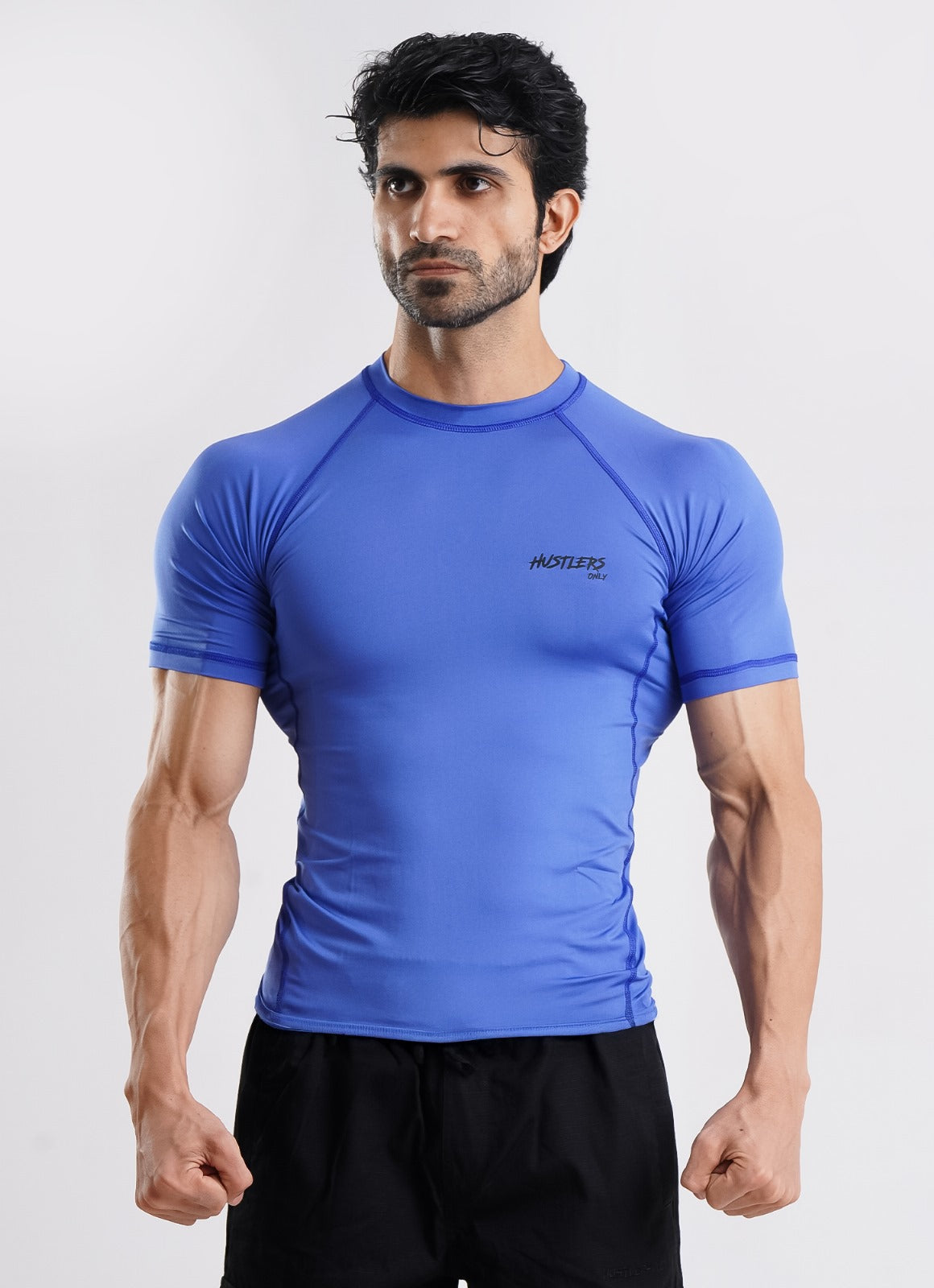 Core Compression T-Shirt-Blue