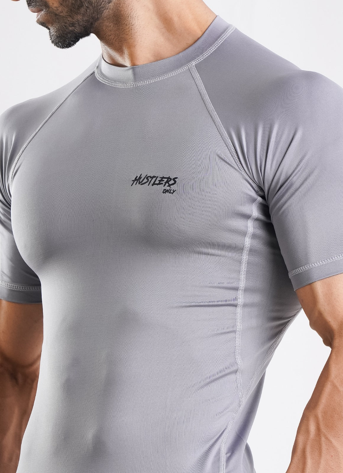 Core Compression T-Shirt-Grey